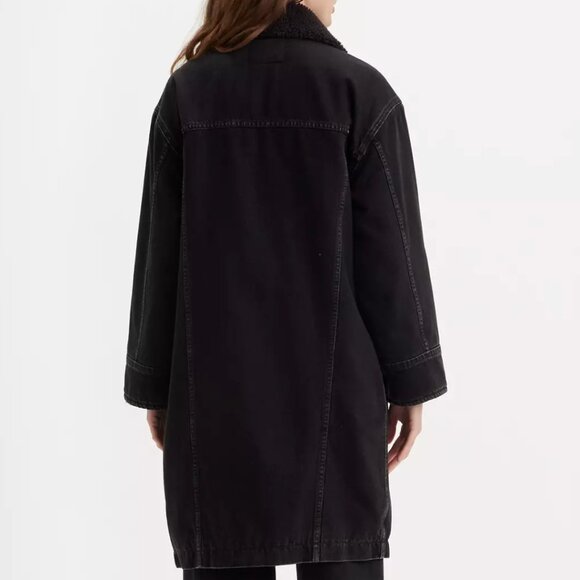 Levi's Longline Padded Trucker Jacket - Picture 3 of 8